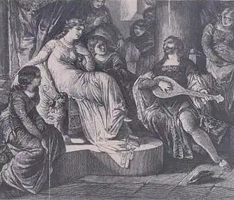 Королева Кунгута и Завиш из Фалькенштейна