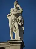 Фидий. Статуя здания Музея истории искусств, Вена. Архитектор Г. Земпер