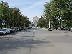 Вид в сторону Пискарёвского проспекта