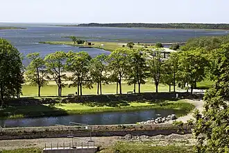 Вид из замка Курессааре