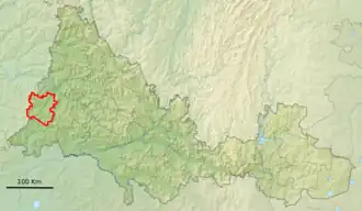 Курманаевский район на карте