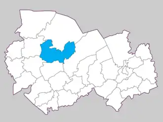 Куйбышевский район на карте