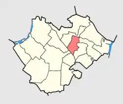 Кузьмичёвское сельское поселение на карте