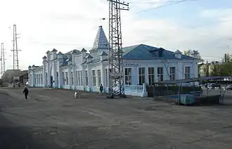 Общий вид на вокзал, 2012 год