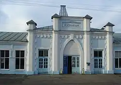 Выход с вокзала на перрон, 2012 год