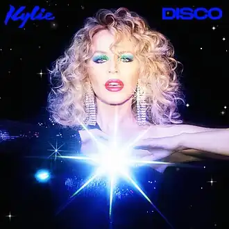 Обложка альбома Кайли Миноуг «Disco» (2020)