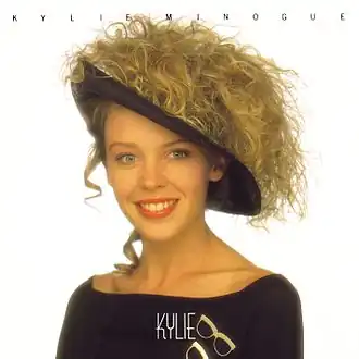 Обложка альбома Кайли Миноуг «Kylie» (1988)