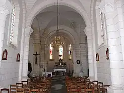 Интерьер церкви Св. Клода