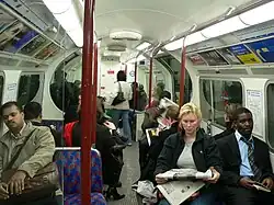 Интерьер вагона 1972 mk 2 серии