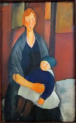 Maternité (1919) Амедео Модильяни