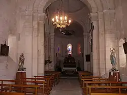 Интерьер церкви Нотр-Дам