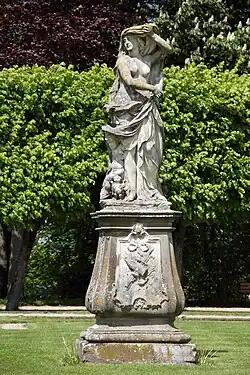 Аллегория Ночи (все четыре статуи — парк замка Люневиль)