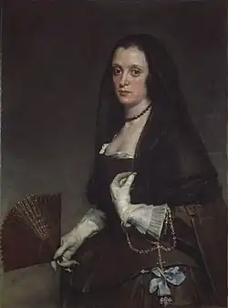 Диего Веласкес. Дама с веером, ок. 1648