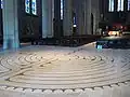 Лабиринт на полу Собора Благодати, Сан-Франциско