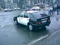 Патрульный ВАЗ-2114 в Кишинёве