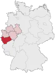 административный округ Кёльн на карте