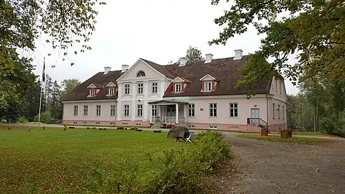 Господский дом мызы Лахмес (Лахмузе)