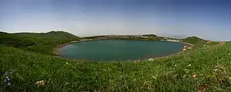 Панорамный вид на озеро 31 мая 2012 года