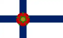 Проект флага Ланкашира (1990-е годы)