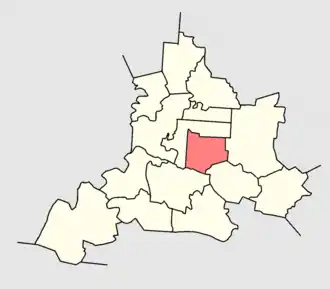 Ларинское сельское поселение на карте