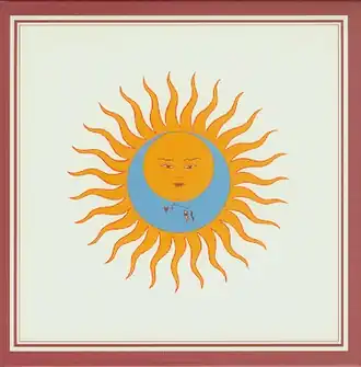 Обложка альбома King Crimson «Larks’ Tongues in Aspic» (1973)