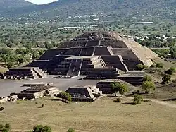 Пирамида луны, Теотиуакан.