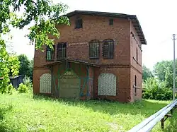 Бывший вокзал узкоколейной железной дороги