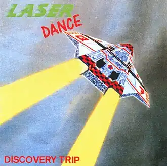 Обложка альбома Laserdance «Discovery Trip» (1989)