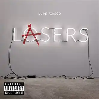 Обложка альбома Lupe Fiasco «Lasers» (2011)