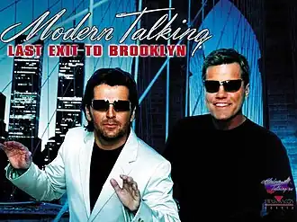 Обложка сингла Modern Talking «Last Exit To Brooklyn» (2001)