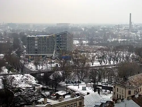 Строительство Дома Природы на месте исторического Коброншанца, 2015 год