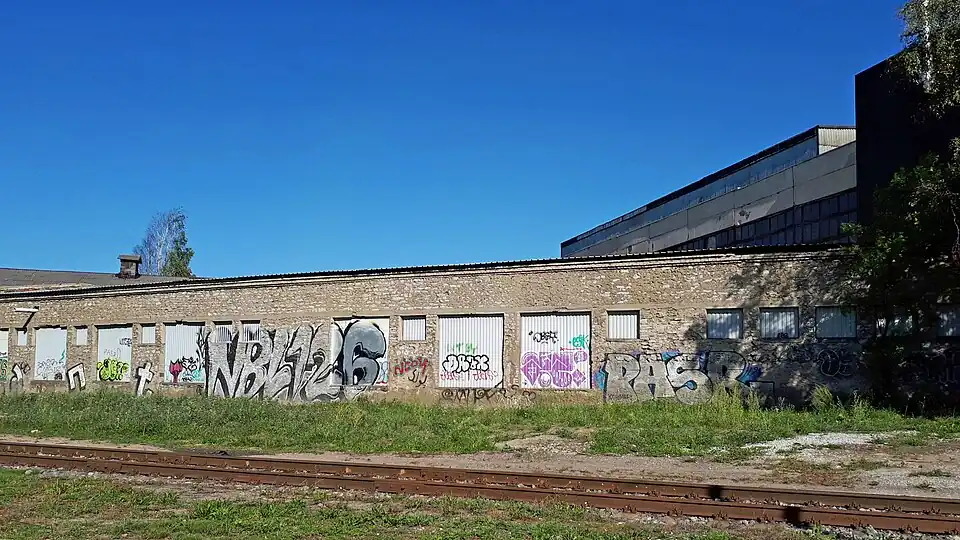 Улица Копли 70А: производственные здания бывшего машзавода