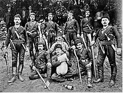 Лазские солдаты в Самсун.