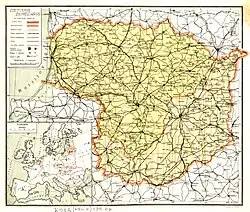 Территориальные претензии Литвы в межвоенный период.