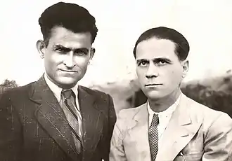 греческие коммунисты из славяноязычного меньшинства Зисиадис (Терповски) и Андрей Чипас