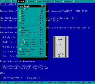 Скриншот программы LE