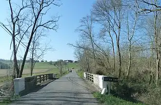 Мост через реку Лаа