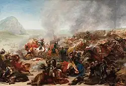 Генерал Жан Андош Жюно в битве при Назарете.  1801. Холст, масло. Музей изящных искусств, Нант