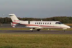 Learjet 45 (OO-LFN)