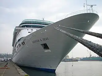 Legend of the Seas в порту Бреста