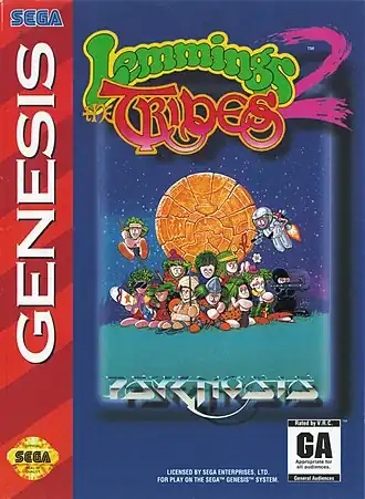 Обложка игры для Sega Mega Drive/Genesis