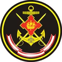 Нарукавная эмблема ЛенВМББалтийского флота ВМФ России