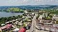Вид с высоты на западную часть