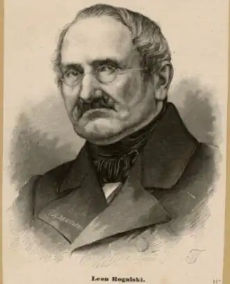 Художник Тегаццо, Францишек. Портрет  Леона Рогальского