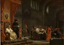 «Двое Фоскари» Эжена Делакруа (1855)