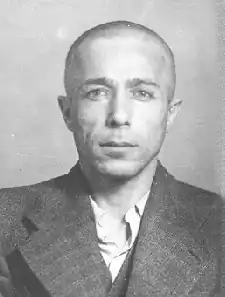 Тюремная фотография, сентябрь 1949.