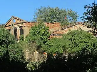 Руины дворца