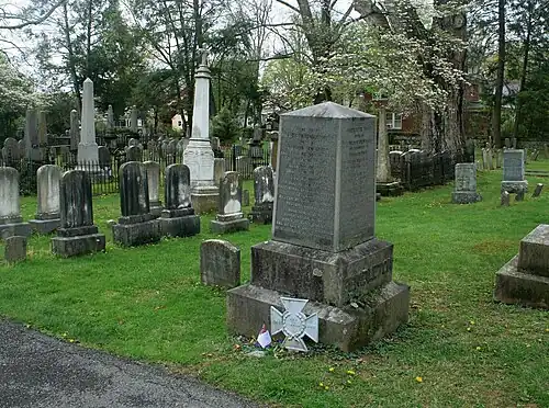 Надгробие Уильяма Пендлетона