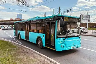 ЛиАЗ-5292.65  на Ленинском проспекте, маршрут № 130