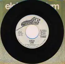 Обложка сингла Queen «Liar» (1974)